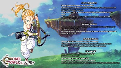 Chrono Trigger - Arcade - Controls Information (null) - 2328x1310