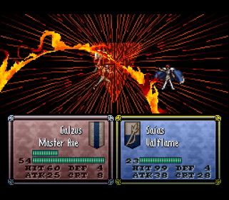 Fire Emblem: Thracia 776: Lil' Manster - Screenshot - Gameplay (World) - 512x448