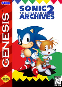 Sonic the Hedgehog 2 Archives - Box - Front (United States) - 1490x2084