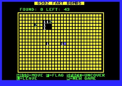 6502 Fart Bombs - Screenshot - Gameplay (null) - 621x439