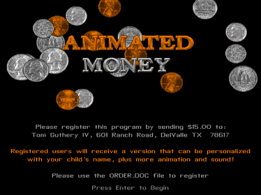 Animated Money - Screenshot - Game Title (null) - 640x480