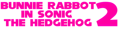 Bunnie Rabbot in Sonic the Hedgehog 2  - Clear Logo (World) - 902x230