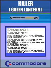 Killer (Green Lantern) - Fanart - Box - Front (null) - 798x1072