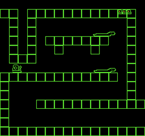 Snailo! - Screenshot - Gameplay (World) - 256x240