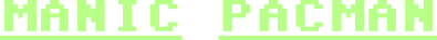 Manic Pacman - Clear Logo (null) - 384x36