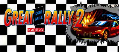 Great 1000 Miles Rally 2 USA - Arcade - Marquee (null) - 3840x1690