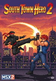 South Town's Hero II - Fanart - Box - Front (World) - 358x512