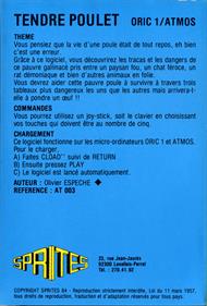 Tendre Poulet - Box - Back (France) - 970x1432