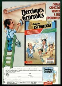 Elecciones Generales - Advertisement Flyer - Front (Spain) - 800x1110