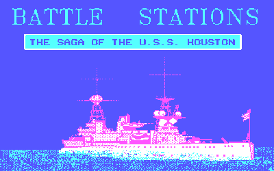 Battle Stations: Saga of the U.S.S. Houston - Screenshot - Game Title (null) - 640x400