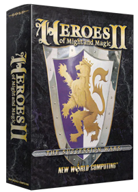 Heroes of Might and Magic II: The Succession Wars - Box - 3D (null) - 466x647