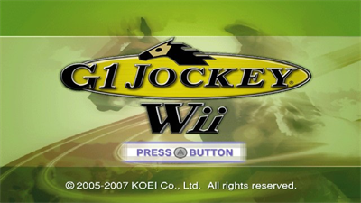 G1 Jockey Wii - Screenshot - Game Title (null) - 640x360
