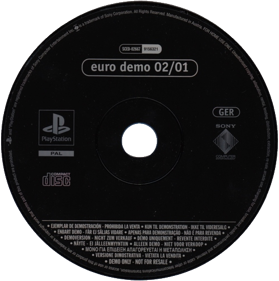 Euro Demo 02/01 GER - Disc (Germany) - 500x503