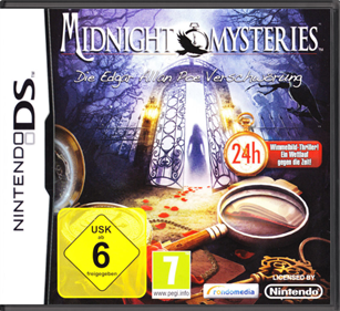 Midnight Mysteries: The Edgar Allan Poe Conspiracy - Box - Front - Reconstructed (Germany) - 774x708