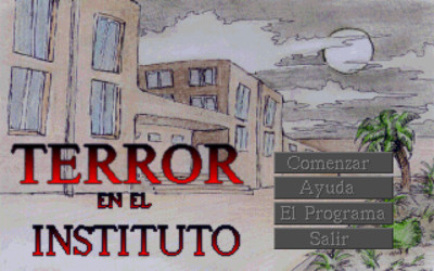 Terror en el Instituto - Box - Front (Spain) - 1920x1200