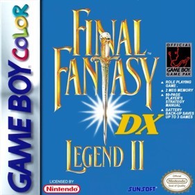 Final Fantasy Legend II DX - Fanart - Box - Front (North America) - 720x720