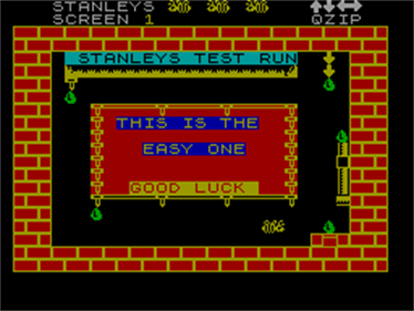 Stanley and the Wallbangers - Screenshot - Gameplay (Europe) - 256x192