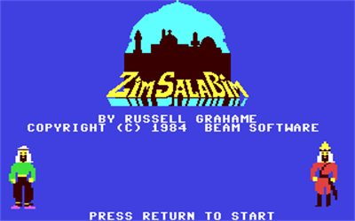 Zim Sala Bim - Screenshot - Game Title (null) - 320x200