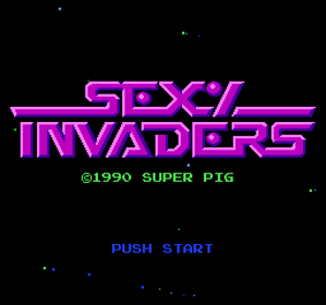 Sexy Invaders - Screenshot - Game Title (null) - 256x240