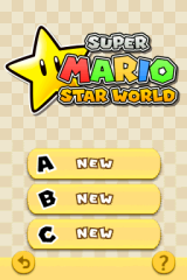 Super Mario Star World - Screenshot - Game Title (null) - 160x240