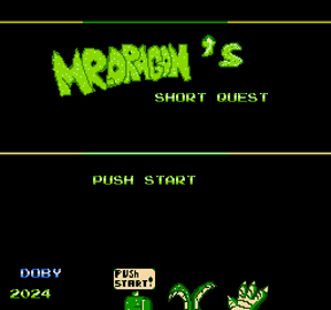 Mr. Dragon's Short Quest - Screenshot - Game Title (World) - 256x240