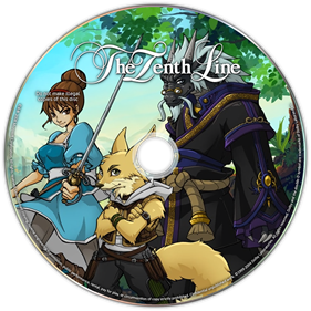 The Tenth Line - Fanart - Disc (North America) - 1459x1458