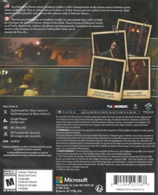 Alone in the Dark  - Box - Back (North America) - 1195x1483