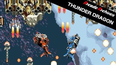 Arcaade Archives THUNDER DRAGON - Box - Front (North America) - 1200x675
