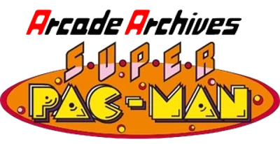 Arcade Archives: Super Pac-Man - Clear Logo (North America) - 320x165