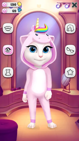My Talking Angela - Screenshot - Gameplay (World) - 333x592
