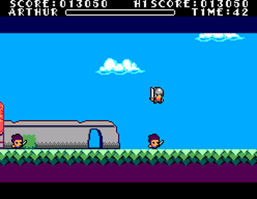 Knights of the Square - Screenshot - Gameplay (World) - 248x192