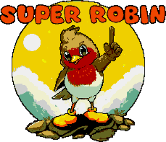 Super Robin - Clear Logo (World) - 2290x1970