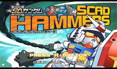 SD Gundam: Scad Hammers - Screenshot - Game Title (null) - 640x380