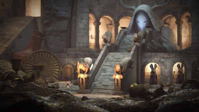 Moss: The Forgotten Relic - Screenshot - Gameplay (World) - 3840x2160
