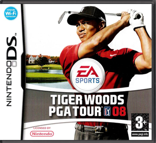 Tiger Woods PGA Tour 08 - Box - Front - Reconstructed (Europe) - 774x708