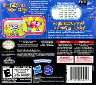 Littlest Pet Shop 3: Biggest Stars Blue Team - Box - Back (North America) - 768x680