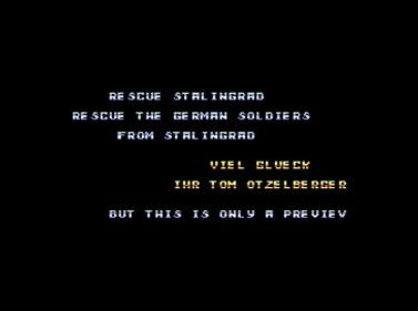 Rescue Stalingrad - Screenshot - Game Title (null) - 682x507