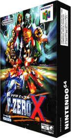 F-Zero X - Box - 3D (Japan) - 232x447