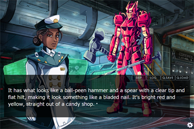 Mech_Romancer: A Transhumanist Robot Dating Simulator - Screenshot - Gameplay (World) - 960x640
