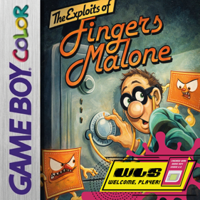 The Exploits of Fingers Malone - Fanart - Box - Front (World) - 1024x1024