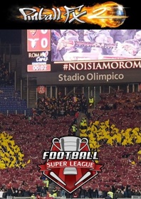Super League Football: Roma - Fanart - Box - Front (World) - 353x499