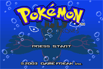 Pokémon Extra - Screenshot - Game Title (null) - 240x160