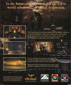 Secrets of the Luxor - Box - Back (North America) - 668x800