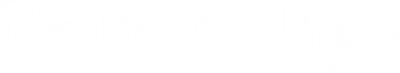 Private Eye - Clear Logo (North America) - 400x73