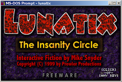 Lunatix: The Insantiy Cycle - Screenshot - Game Title (null) - 512x344