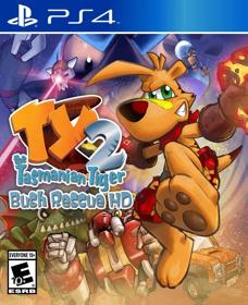 TY the Tasmanian Tiger 2: Bush Rescue HD - Fanart - Box - Front (null) - 808x992