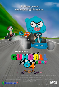 Gumball Kart 64 - Poster (South America) - 2528x3750