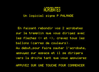 Acrobates - Screenshot - Game Title (null) - 640x464