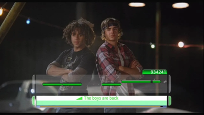 Disney Sing It: High School Musical 3: Senior Year - Screenshot - Gameplay (Russia) - 1280x720