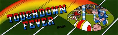 TouchDown Fever - Arcade - Marquee (null) - 3840x1146